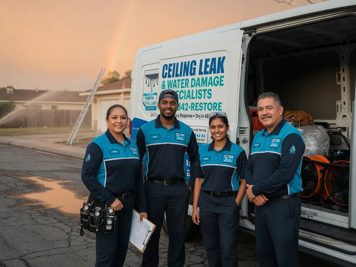 Ceiling Leak Cleanup company in Hewitt, WI