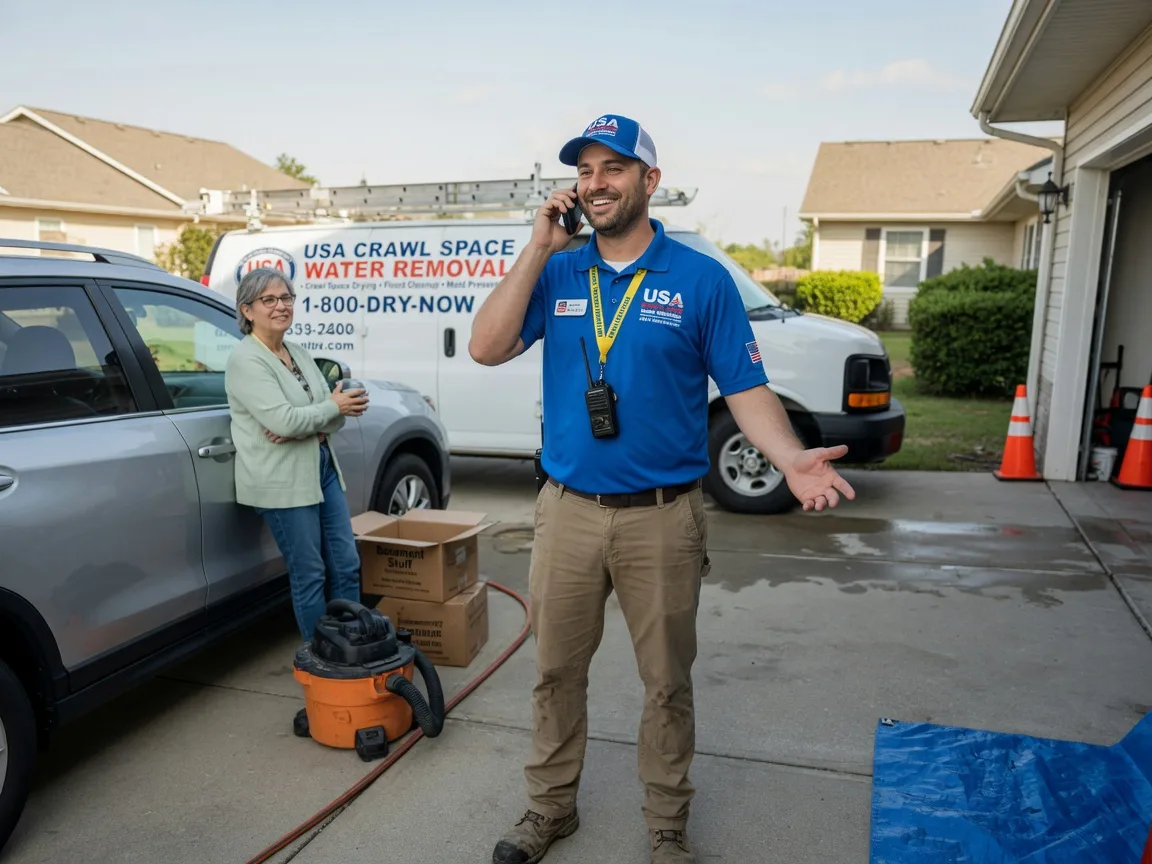 Crawl Space Water Removal Hewitt, WI FAQs